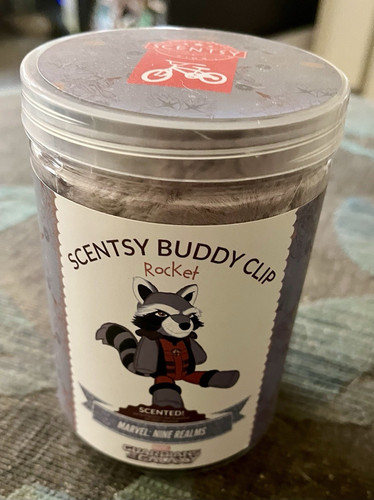 Scentsy scented rocket raccoon - scentsy,