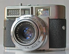 Voigtlander Vitomatic II 35mm coupled light meter RF film camera, spares/repairs