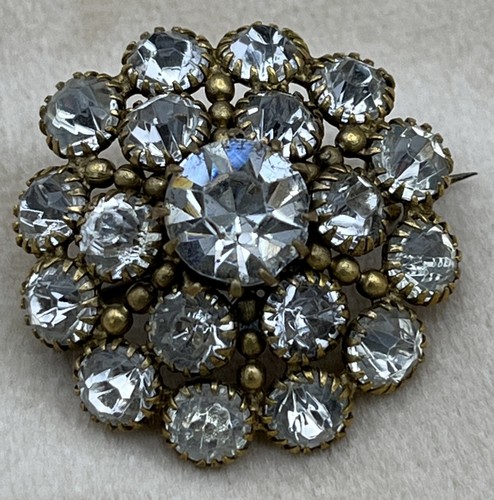 Vintage champagne rhinestone - champagne,