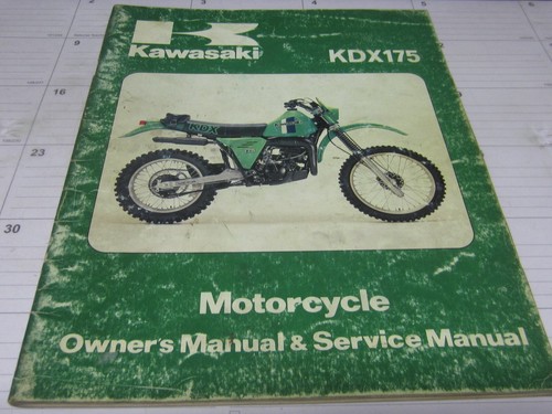 Kawasaki kdx175 a2 models - kawasaki,
