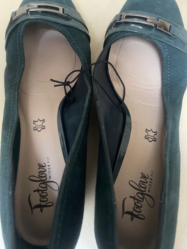 Footglove wider fit suede - m&s,