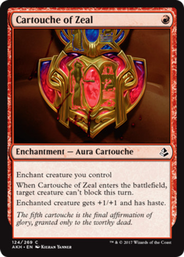 Cartouche zeal amonkhet - cartouche,