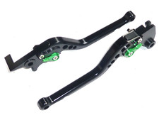 KAWASAKI Z125  2017-2025 BRAKE AND CLUTCH LEVERS SET LONG BLACK ROAD RACE