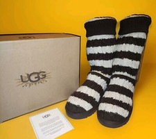Ugg Cream/Brown Striped