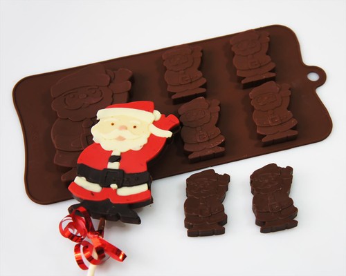 Waving santa christmas - 4+1,