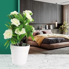 Plants In Pot Artificial Rose