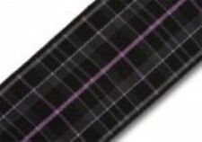 Pride of Scotland Platinum Ribbon Various widths lengths & END OF ROLL pieces