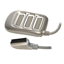 3 Way Scart Switch Box AV