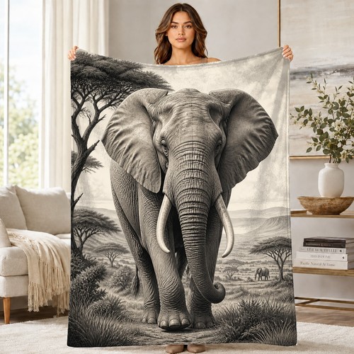 African elephant savanna coral - elephant,