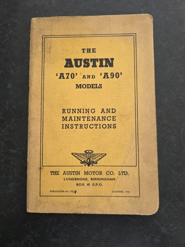 The austin a70 - a70, &