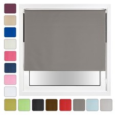 Blackout Roller Blinds Up to 240cm x 210cm Quality Thermal Blind Fabric Easy Fit