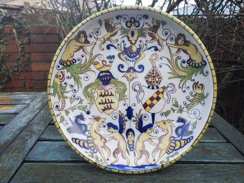 Ornate antique plate - plate, vr