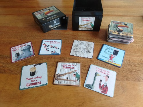 Guinness coasters x40 and - coasters,
