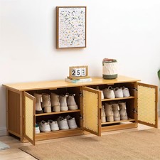 Wooden Shoe Cabinet Storage