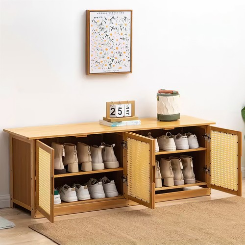 Wooden shoe cabinet storage - shoe,