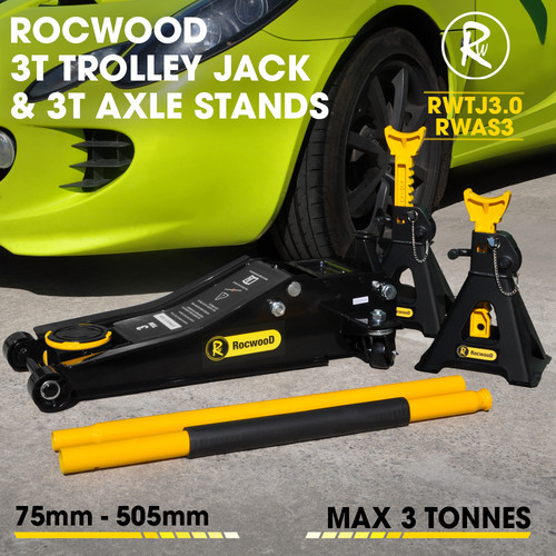 Trolley jack ton - 3,
