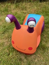 Ride Along Snail Ride On Toddler Toy Car