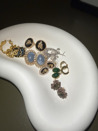 Vintage inspired earrings - vintage,