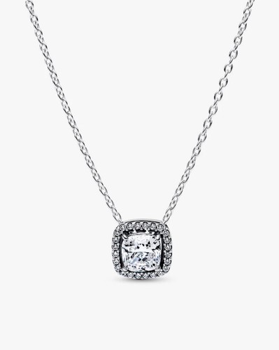 Pandora square halo jewelry - square,