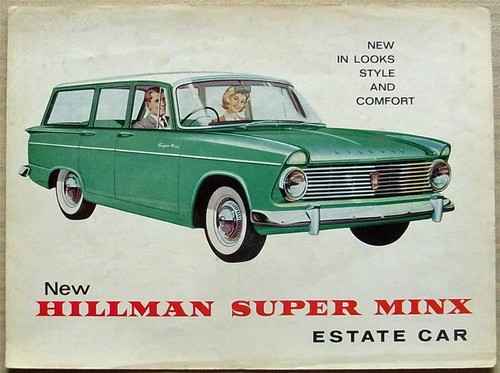 Hillman super minx estate car - hillman,