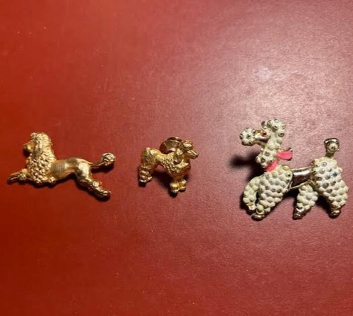 Lots vintage poodle - lots, of