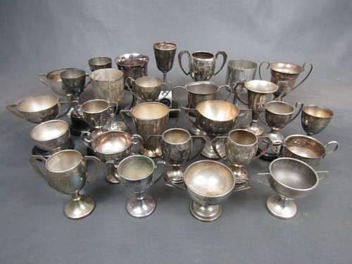 Job lot vintage silver - 27,