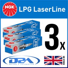 3x NGK LPG2 1497 LPG Spark