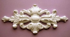Plaster Stuck Ornament Relief