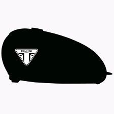 2 X Triumph Logo White Vinyl