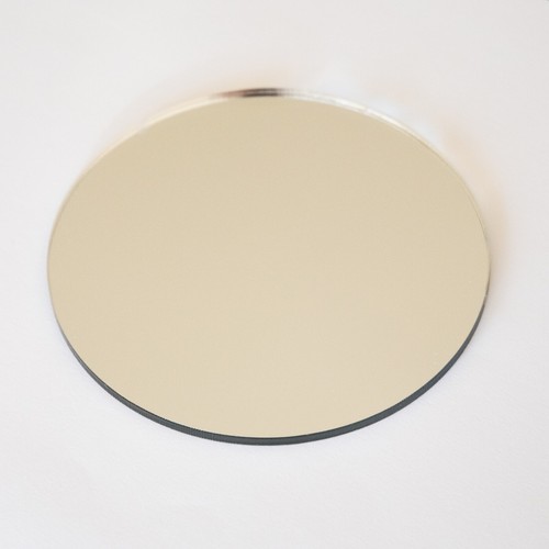 Circle silver mirror acrylic - circle,