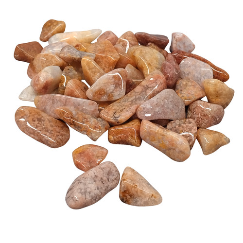 100 pink moss agate - 100,