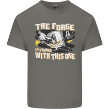 The Forge is Strong With This One Blacksmith Mens Light Cotton T-Shirt