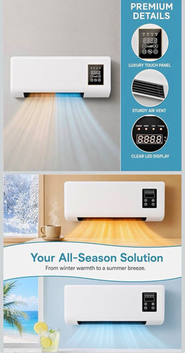 Wall mounted 2000w hot - wall-mounted,