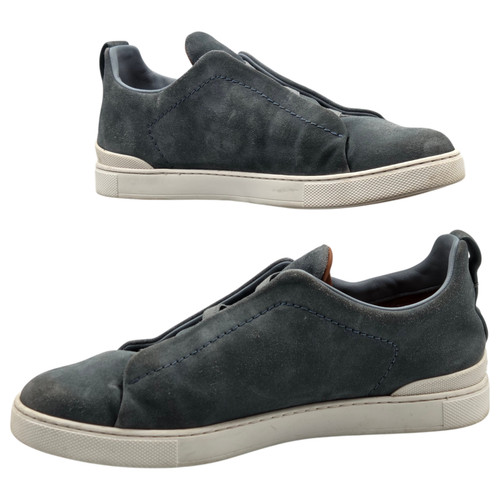 Zegna triple stitch suede - zegna,