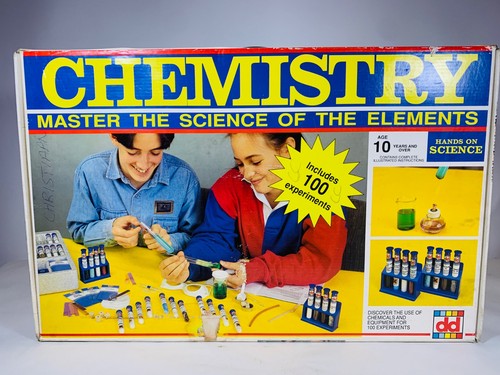 Vintage chemistry set 100 - dd,