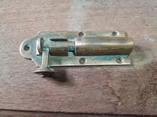 One old vintage bronze - bronze?, bolt