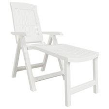 Folding Sun Lounger Adjustable