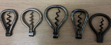 5 X Folding Bow Corkscrews one