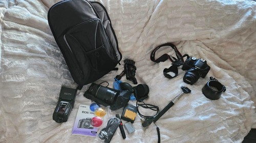 Cannon eos 500d with lenses - cannon,