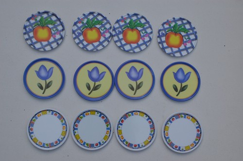Small round melamine - x,