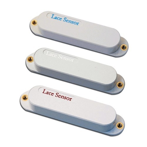 Lace sensor light blue - blue, silver