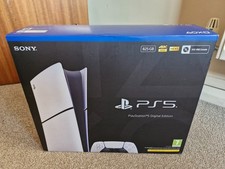 Playstation 5 Digital Edition Console 825GB in White, Sony PS5