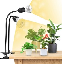 SANSI 300W LED Grow Lights for Indoor Plants, Full Spectrum Double Gooseneck