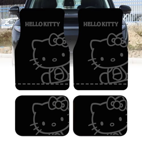 4pcs set hello kitty - cute, car