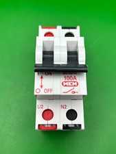 MEM MS1001N 100A Double Pole Main Switch Isolator