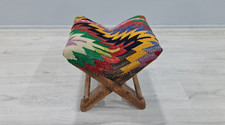 Wooden Stool, Rainbow Stool