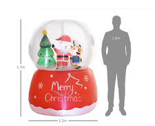 5.5ft Inflatable Snow Globe