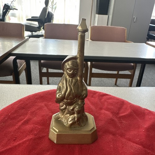 Vintage brass drunk man - vintage,
