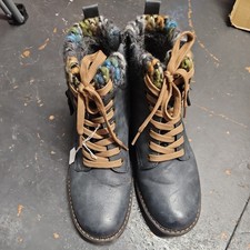 Ladies PAVERS navy Knitted