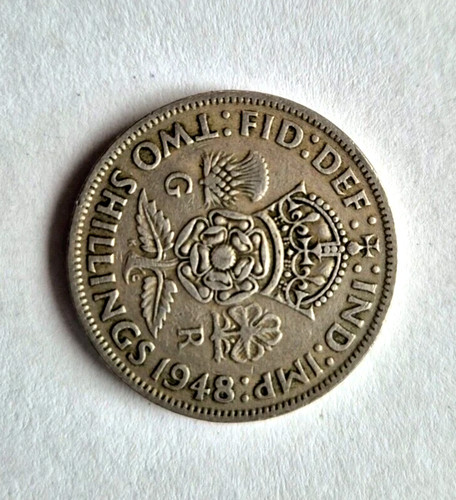 George two shillings - two,